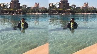Rohan Kisses The Dolphins in Dubai!
