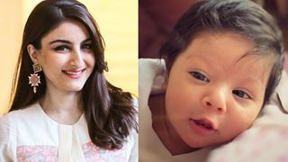 When Soha Ali Khan's baby daughter INTERRUPTED her Interview