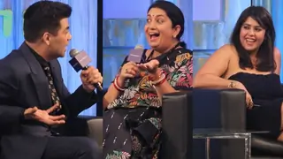 Ekta Kapoor REFUSED but Smriti Irani- Karan took a DIG at Rahul Gandhi Thumbnail