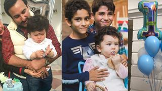 Taimur CUTTING his CAKE and ENJOYING his Birthday Party: Pics Below