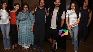 Photos: It was a Family Date for rumoured couple Ishaan and Jahnavi Thumbnail