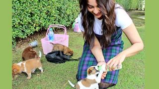 Look who VISITED Sonakshi Sinha on the sets: New Born Puppies thumbnail