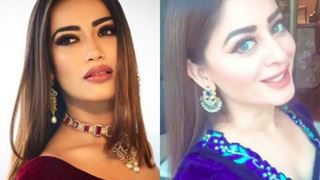 #Stylebuzz: Clash Of 'The Golden Glamour' Between Surbhi Jyoti And Mahhi Vij