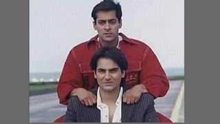 Arbaaz Khan's blast from the past with Salman Khan!