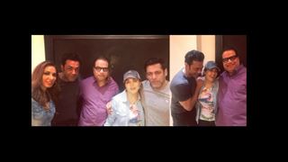 Photo: Preity Zinta's Birthday night with co-stars Salman & Bobby