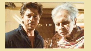 Photo: Shah Rukh Khan visits veteran actor Dilip Kumar