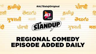 ALTBalaji now adds original regional stand-up comedy videos in Tamil and Telugu languages!
