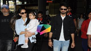 Here's why Shahid left his shoot Mid-Way & Returned with Family