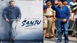 Ranbir Kapoor looks spitting same like Sanjay Dutt in this new poster! Thumbnail