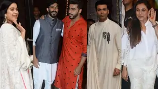 Janhvi-Arjun-Rani-Karan-Sanjay & Many More Arrive at Anil's Home Thumbnail