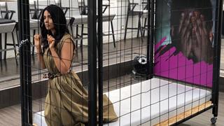 Mallika Sherawat LOCKED herself in a CAGE after her Cannes appearance