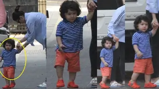 Taimur gave his Brightest Smile to Media but Kareena headed straight Thumbnail