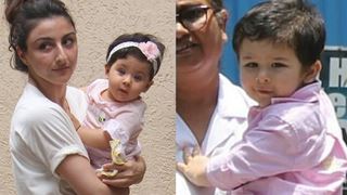 Inaaya SMILES but Taimur SMIRKS at the papz: Cousins Day Out