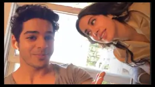 Ishaan - Janhvi's backstage fun before the Trailer launch Thumbnail