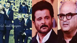 Arjun CONSOLES Dad BONEY who BROKE DOWN while receiving Sridevi'sAward Thumbnail