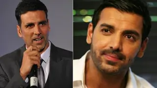 Akshay Kumar has a WITTY REPLY on his clash with John Abraham's film Thumbnail