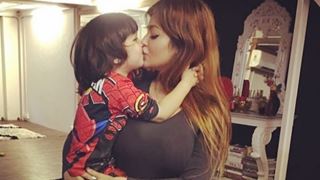 After Aishwarya, Ayesha Takia gets TROLLED for KISSING her Son