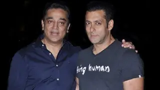 Kamal Haasan happy to shoot with 'bhai' Salman Khan Thumbnail
