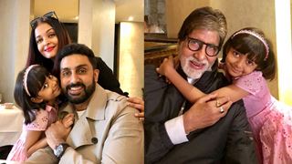 Aishwarya-Aaradhya-Abhishek-Amitabh have a PICTURE PERFECT Moment