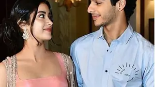 Janhvi Kapoor looks like a dainty damsel in this pretty peach ensemble Thumbnail