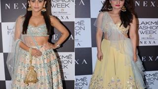 #Stylebuzz: Krystle D'souza and Ragini Khanna set the ramp on fire at the Lakme Fashion Week