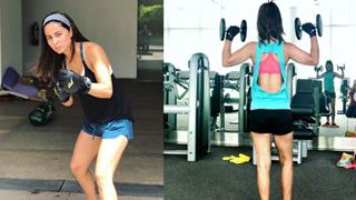 Tv actresses sweat it out in the gym in style