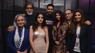 Bachchans, Bollywood celebs support Shweta's design debut