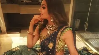 #Stylebuzz: Drashti Dhami Is Giving Out Green Chills In the Air; Quite Literally! Thumbnail