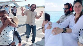 Taimur-Kareena-Saif are having a GALA Time in Maldives:Pics Below