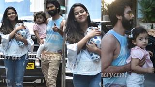 Shahid- Mira take their Newborn Baby Home: First Glimpse of Baby