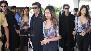 Suhana LEAVES with Daddy Shah Rukh Khan for a TRIP: Videos-Pics Below Thumbnail