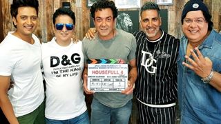 Here are some Glimpses from the sets of  'Housefull 4'