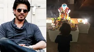 Shah Rukh Khan faces hatred for posting Abram's picture with Ganpati Thumbnail