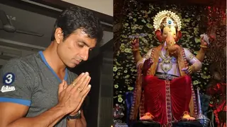 Sonu Sood takes a day off to receive blessings from 'Lalbaugcha Raja'! Thumbnail