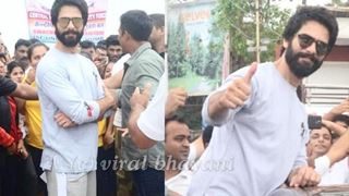 PHOTOS: Shahid Kapoor contributes to the 'Clean Beach' campaign