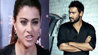 Check Out! Kajol's ANGRY reaction to Ajay Devgn's prank