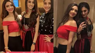 #Stylebuzz: We Are Loving The Way Erica Has Styled The Sari At The Kasautii Zindagii Kay Screening! Thumbnail