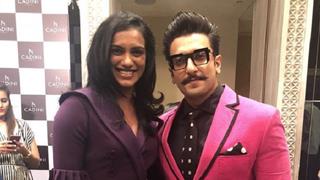 Ranveer has 'fan moment' on meeting P.V. Sindhu