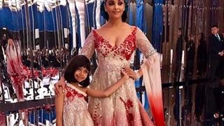 Aishwarya Rai Bachchan Style Twinning With Daughter Aaradhya...