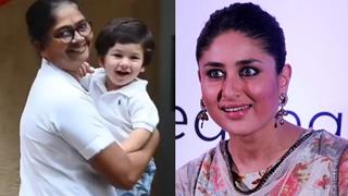 Kareena was SURPRISED to see Taimur SPEAKING to the Media: Video Below