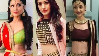 #Stylebuzz: Stylespiration From Television Divas' Navratri Appropriate Lehenga Ensembles Thumbnail
