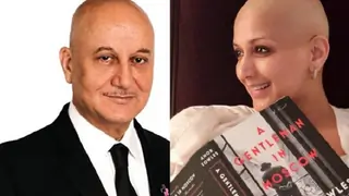 Anupam meets 'inspirational, courageous' Sonali Bendre Thumbnail