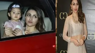Inaaya's cuteness is captivating in this picture with mommy Soha Thumbnail