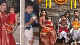 Taimur- Inaaya Spotted ENJOYING Kids Diwali Bash with their Moms Thumbnail