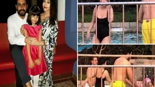 SPOTTED!! Aishwarya Rai taking a dip in the pool in a hot Monokini Thumbnail