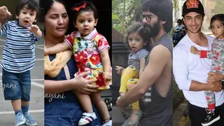 Taimur- Inaaya- Misha- Ahil look EXCITED to pose for the Papz Thumbnail