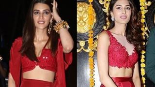 #Stylebuzz: Ready For Erica Fernandes And Kriti Sanon's Red Hot Clash From Ekta Kapoor's Diwali Bash