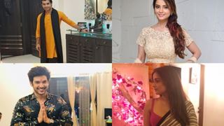 Diwali look of TV folks speak thousand words