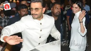 Ranveer PLAYS Mehendi Laga K Rakhna as he LEAVES with Deepika Thumbnail