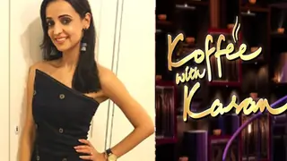 Sanaya Irani goes on to MIMIC a scene from 'Koffee With Karan' & here's what Mohit has to say Thumbnail
